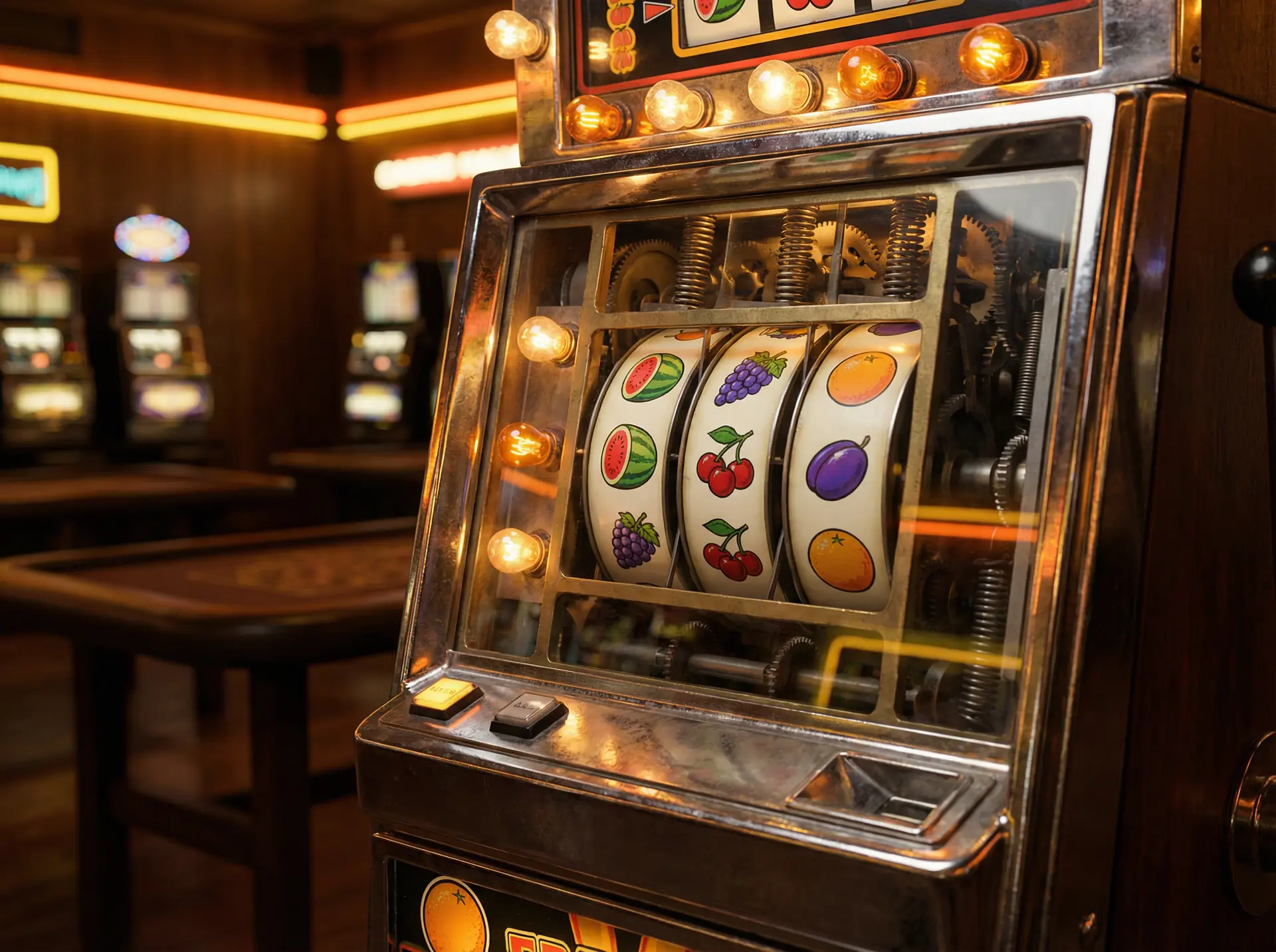 水果老虎机 经典水果符号展示 老虎机游戏 赔付体系